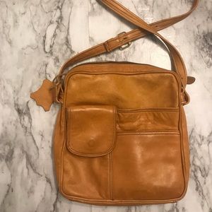 Brown Leather Crossbody